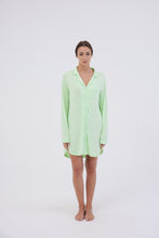 Load image into Gallery viewer, Lilly Apple Green Sleeping Shirt