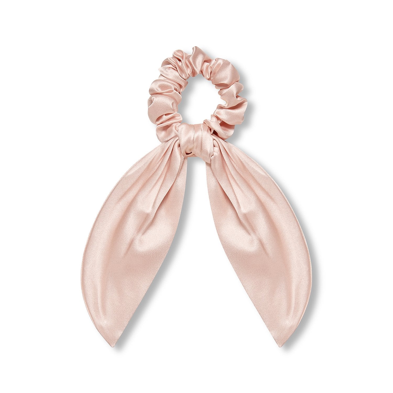 Bunny Ear Silk Scrunchie