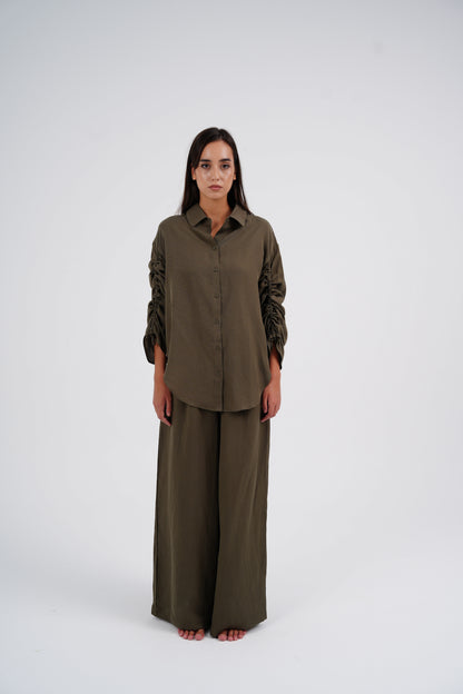 Lunelle Olive Green Shirt