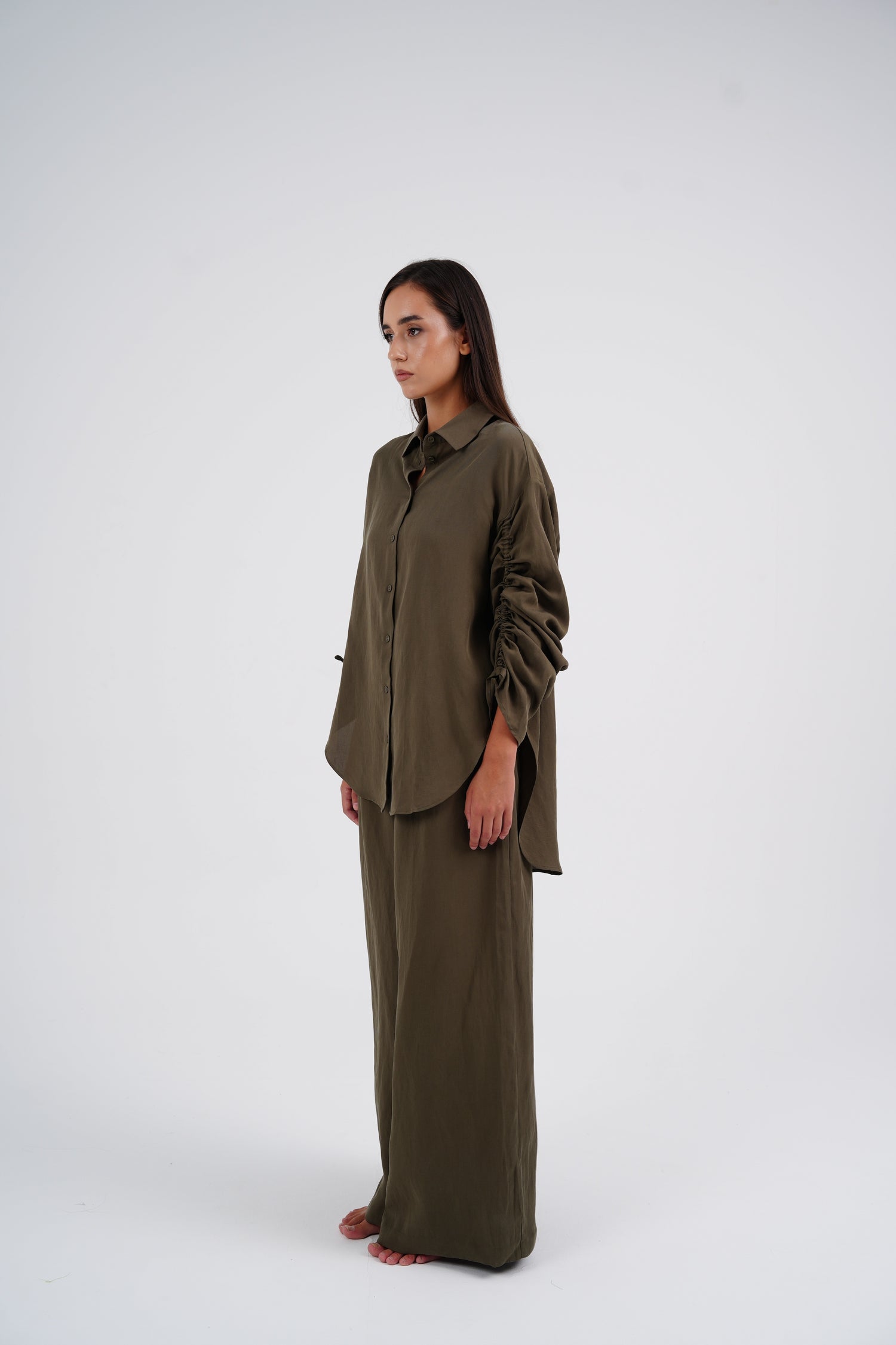 Lunelle Olive Green Shirt