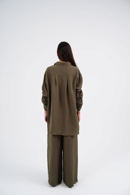 Lunelle Olive Green Shirt