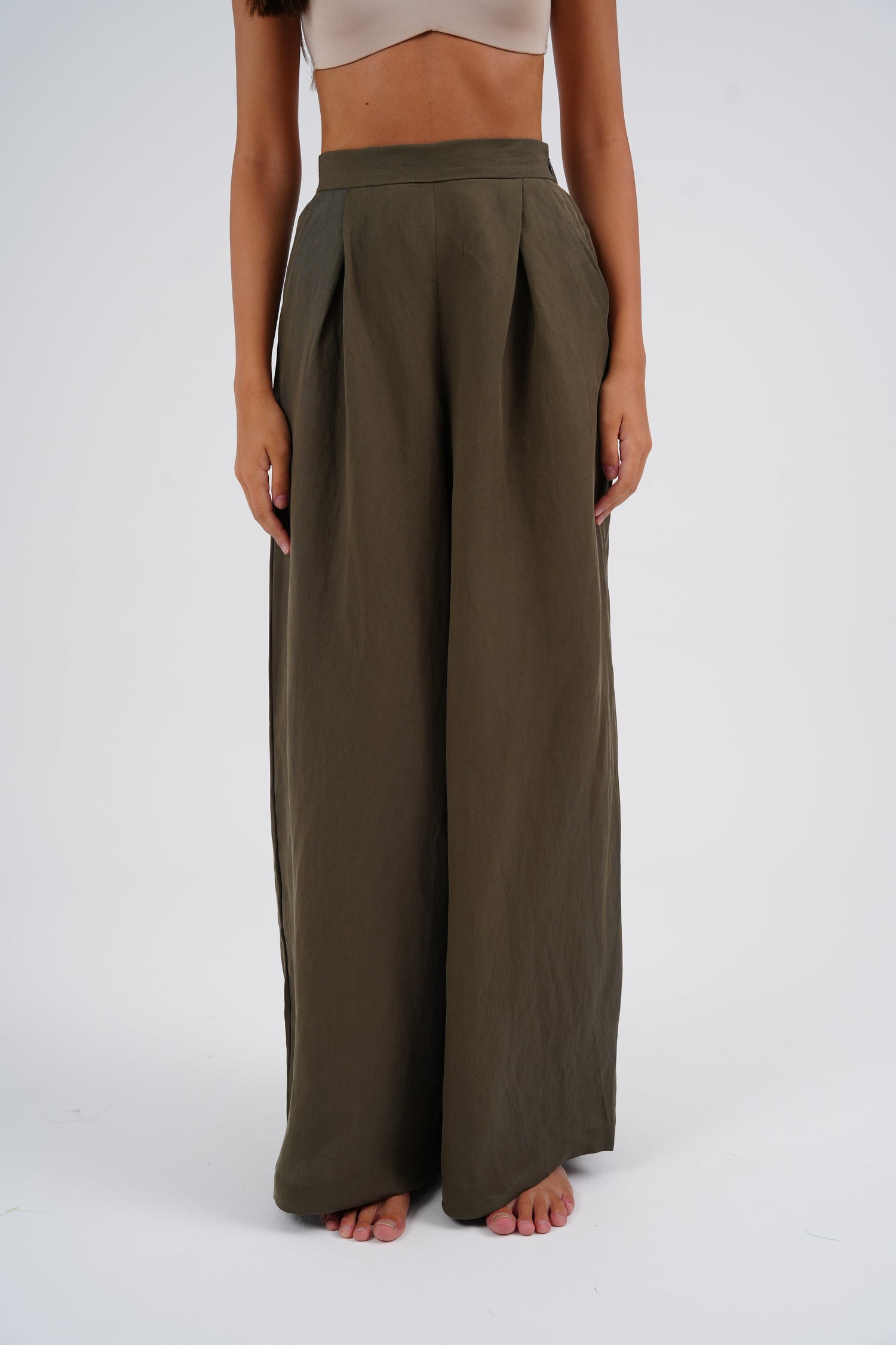 Lunelle Olive Green Pants