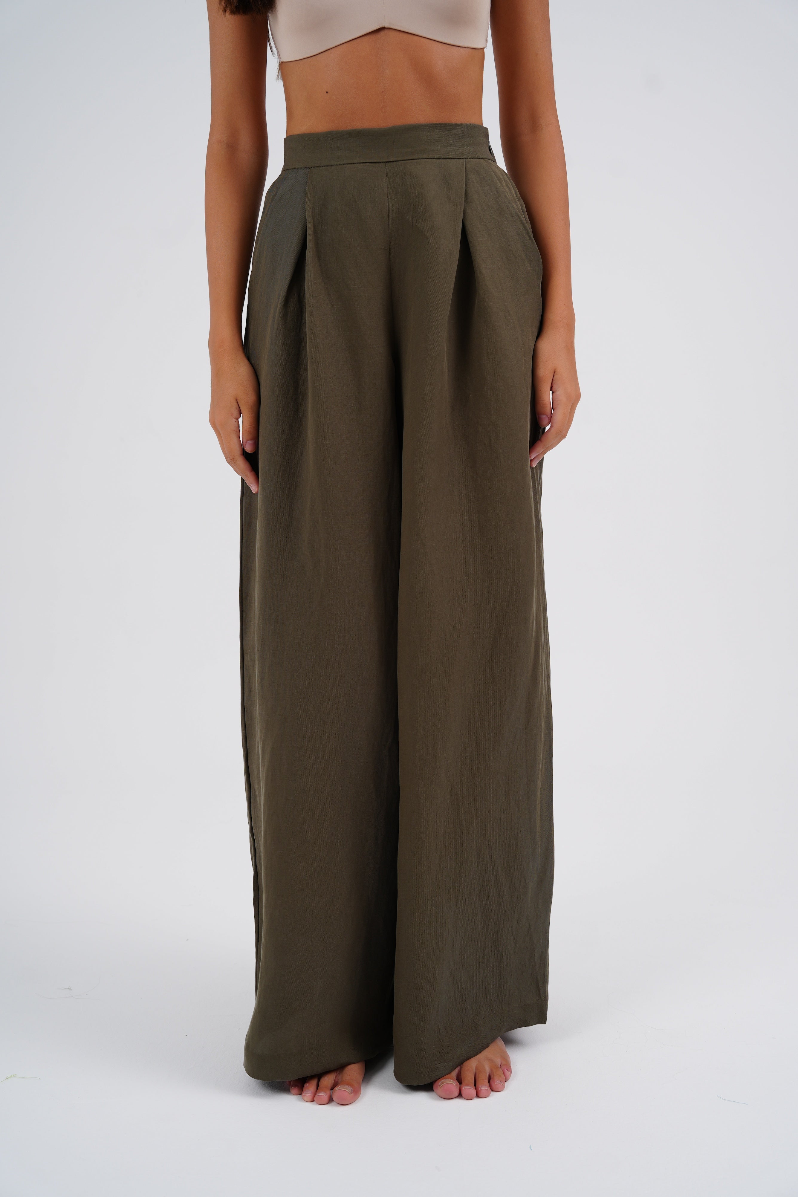 Lunelle Olive Green Pants