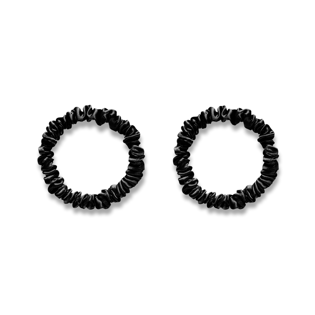 Thin Silk Scrunchies