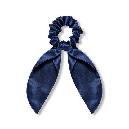 Bunny Ear Silk Scrunchie