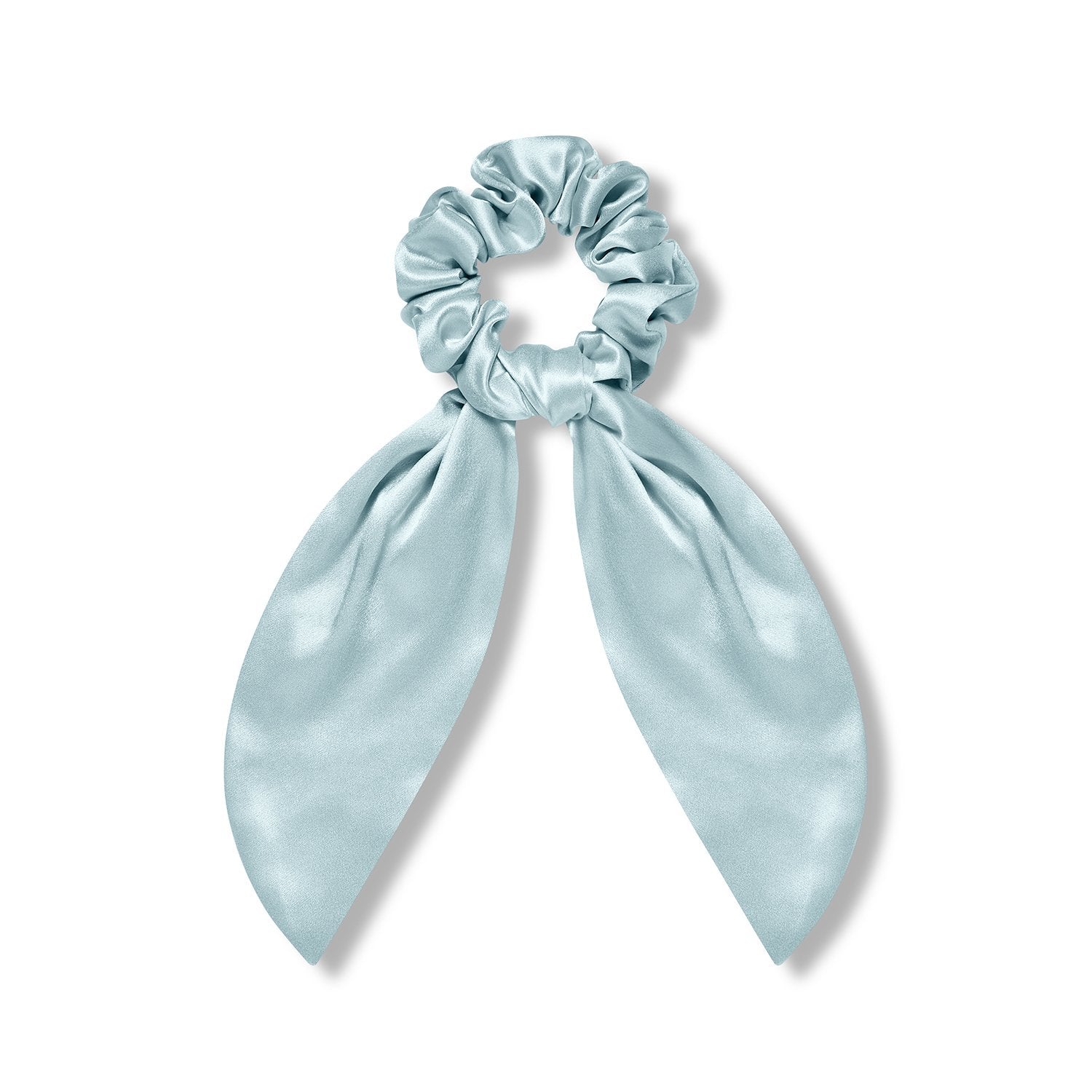 Bunny Ear Silk Scrunchie