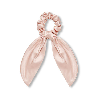 Bunny Ear Silk Scrunchie